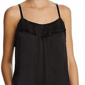 NWT Beltaine Womens Washed Satin Ruffled Camisole Top XS